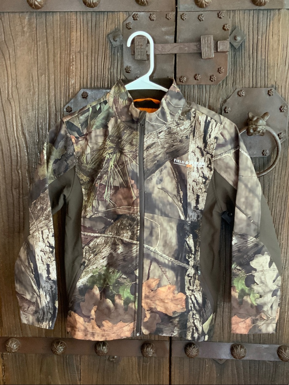 Field & Stream Realtree Camo Softshell Jacket - Olive/Brown